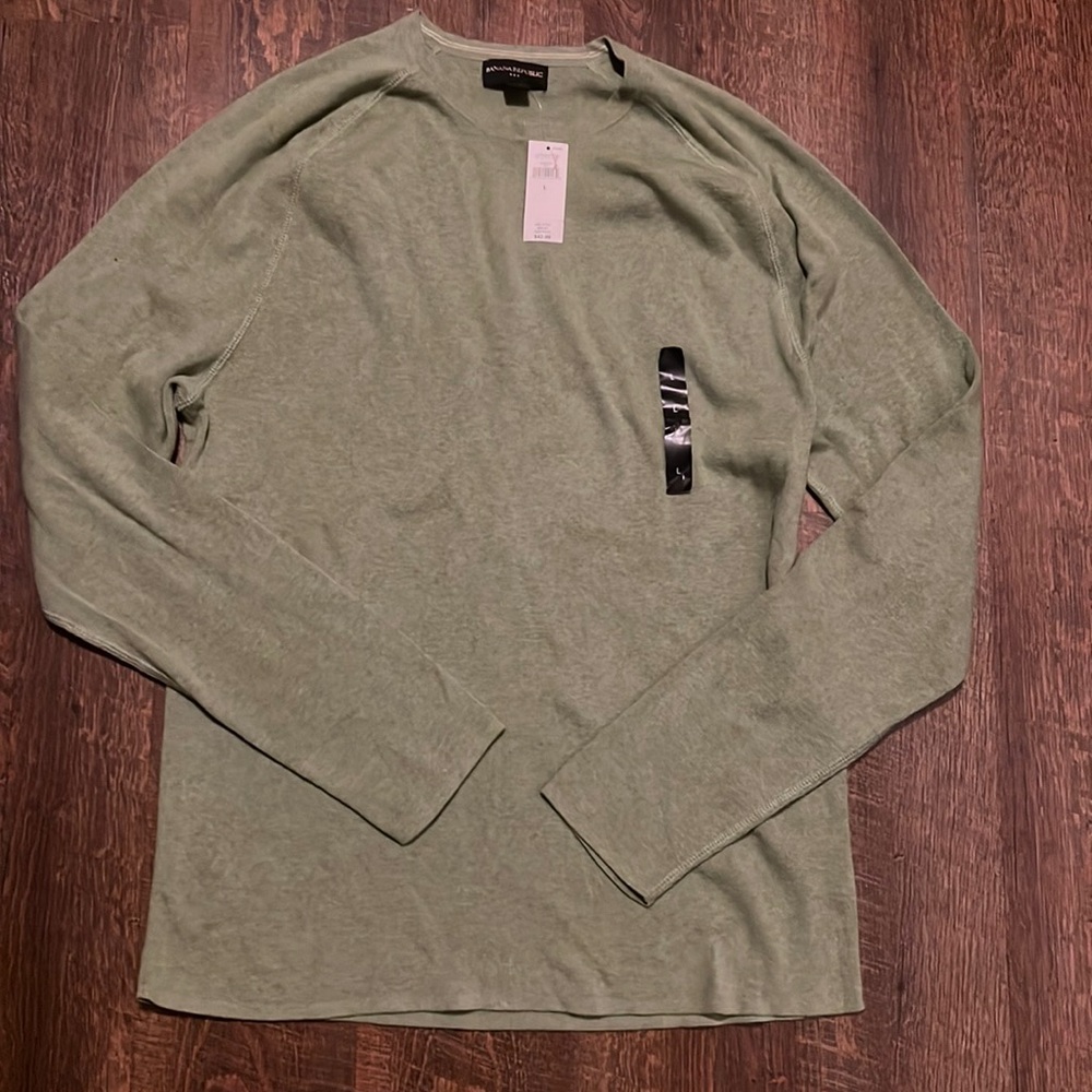 Men’s crewneck Sweater L Banana Republic